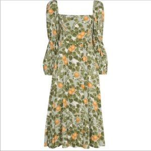 Reformation Mica Maxi Floral Dress